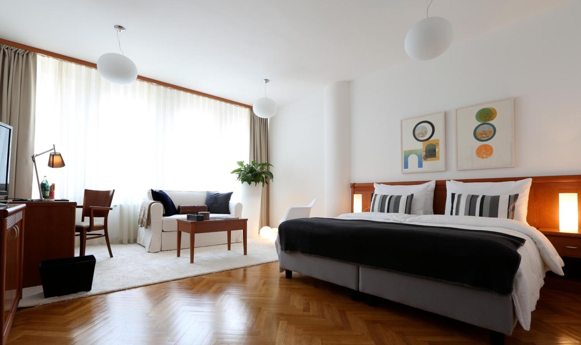 Angel Main Square Center Zagreb Apartman Szoba fotó